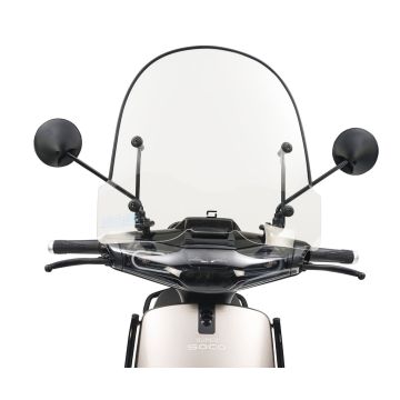 Windscherm hoog transparant Super Soco CUX origineel
