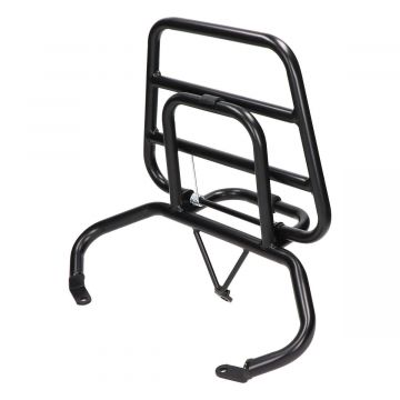 Klapdrager achterzijde SYM Fiddle 1/2/3 50-125cc matzwart DMP