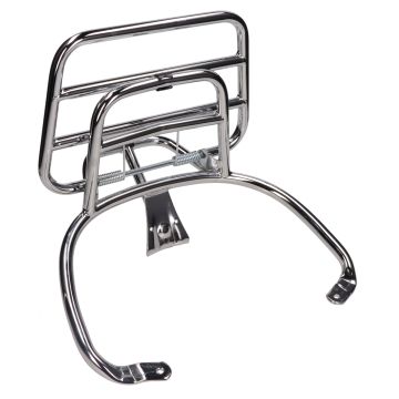 Achterdrager opklapbaar chroom Vespa Primavera/Sprint 50-125-150  1B000789 origineel