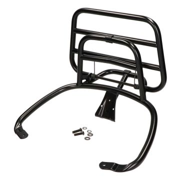 Klapdrager achterzijde Vespa Primavera/Sprint 50-125-150cc/Elettrica matzwart origineel 606001M