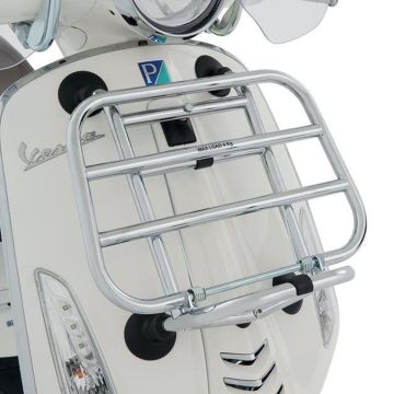 Voordrager opklapbaar chroom Vespa Primavera/Sprint 50-125-150 1B000832 origineel