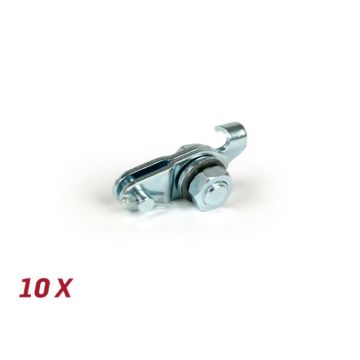 Achterrem klemplaat set BGM Original Vespa V50,50N,PV125,ET3,PK S,PK XL1,PK XL2,ETS,VNA,VNB,VBA,VBB,Super,GL,GT,GTR,TS,Sprint,GS ,SS,Rally,PX 10 stuks