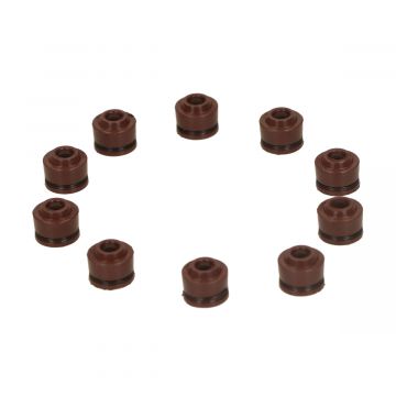 Klepseal/klepsteel rubber type China 4-takt GY6 50/Kymco/Honda (10 stuks) SP