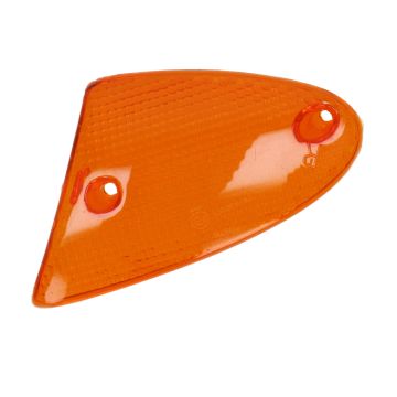 Knipperlichtglas oranje rechts voorzijde Aprilia www.SR Stealth 50 1997-2001/SR 125-150 1999-2001/Leonardo 125-150 1996-1998
