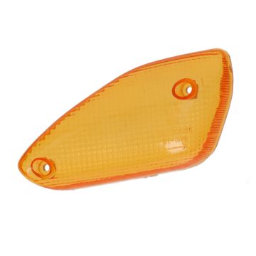 Knipperlichtglas Yamaha Aerox/MBK Nitro oranje links voor
