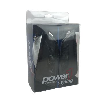 Knipperlichtset voorzijde Power 1 LED tube smoke dagrijdverlichting Vespa  2014→ GT/GTL/GTV/GTS 125-300 (met weerstand)