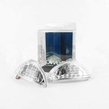 Knipperlichtset Power 1 LED dagrijdverlichting Vespa LX/LXV/S helder achterzijde