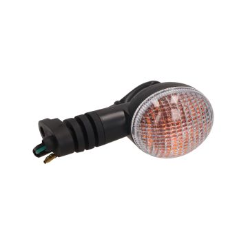 Knipperlicht Derbi Senda/Rieju RRX-MRX/RS2/Motohispania ovaal blank links/rechts (per stuk)