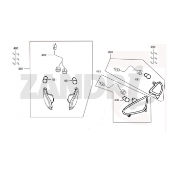 Knipperlichten BTC Riva Sport brons