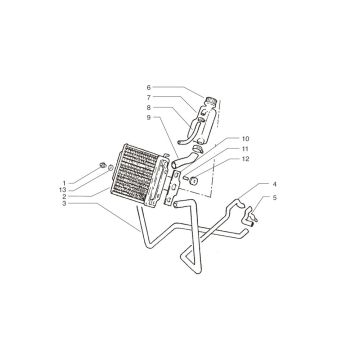 Radiateur - Koeling Beta Ark-k One 50 2-takt LC 2010