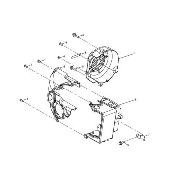 Koelkappen 3B3 50 4-takt AC Euro 4 2018→ Koelkap-AGM-Retro-125cc