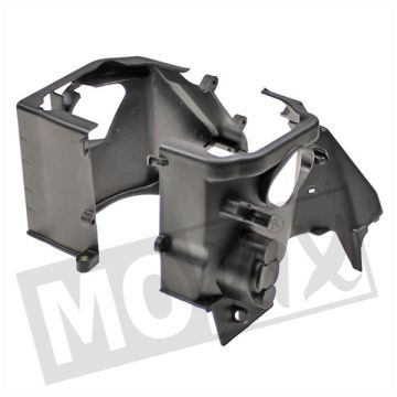 Koelkap cilinder onder + boven China GY6 125cc zwart