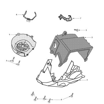 Koelkappen Peugeot Tweet 50 4-takt AC