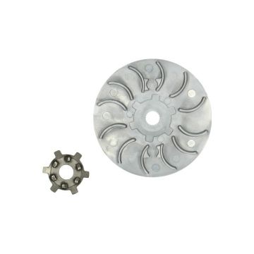 Halfpoelie - koelvin Peugeot horizontaal Ludix / Speedfight / Vivacity 2-takt &gt;&#039;&#039;08 DMP