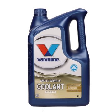 Koelvloeistof Max-life (-36 graden) Coolant Valvoline 5 liter vloeistof blauw