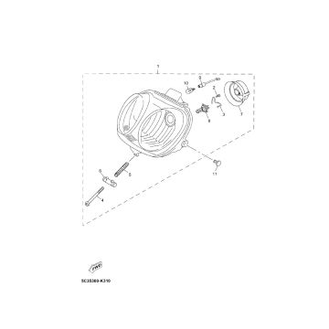 Koplamp Yamaha Neo's 4-takt 2008→ partsproduct-Koplamp-Znen-Aurora-4-takt