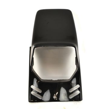 Koplampspoiler Puch Maxi/Gilera Citta vierkant zwart