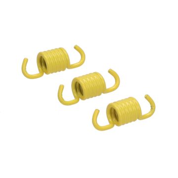 Koppelingstrekveer set Minarelli horizontaal 105mm geel Malossi 297635 3-delig