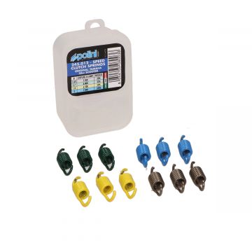 Koppelingstrekveer set 12-delig Polini Minarelli 50cc 2/4-takt diameter =107mm/Aprilia SR Ditech/CPI/Honda Vision 4-takt 2012→/PGP Big Max 245.012