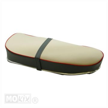 Buddy seat Kreidler 3 versnellingen creme/grijs Xtreme