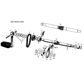 Kickstarter Kreidler 3 versnellingen
