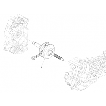 Krukas Piaggio Medley 125 ABS Euro 5 2021-2022