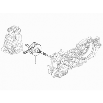 Krukas Piaggio Beverly 350 Sport Touring Euro 3 2013-2014