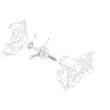 Krukas Piaggio Liberty 50 4-takt AC IGET 3V Euro 4
