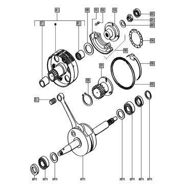 Krukas Tomos FLEXER XL (45KMH) (K8-L0)