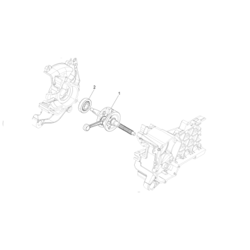 Krukas Vespa Primavera 50 4-takt IGET 3V Euro 4