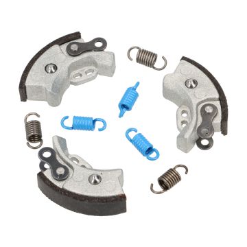 Koppelingsschoenen/segmenten Polini Piaggio Ciao,Boss,SI,Grillo,Bravo,Superbravo,PX voertuigen met mono-aandrijving