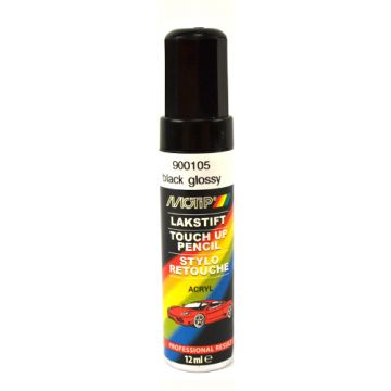 Motip lakstift glanszwart 12 ml