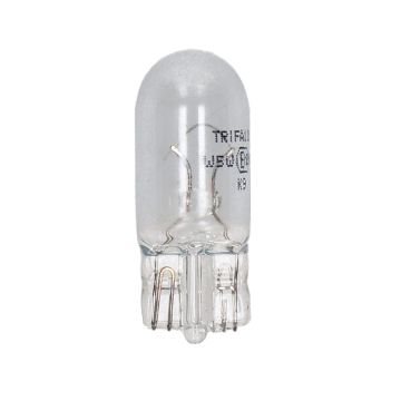 Lamp 12V 5W t10 wedge blauw trifa