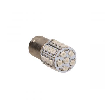Lamp LED BAY15d 12V 7.5W rood