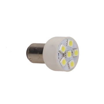 Lamp led BAY15d 12V wit