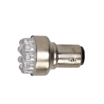 Lamp LED P21/5W BAY15d 12V 21/5W rood