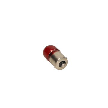 Lamp 12V/10W R10W BA15S rood Bosma