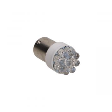 Lamp led R10W BA15s 12V 10W oranje