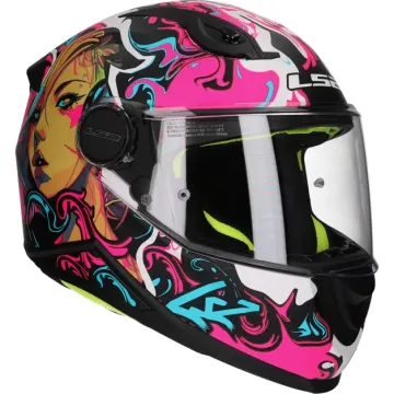 Kinderhelm LS2 Kid Cyberg FF812 paars