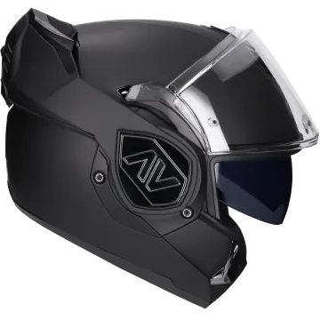 Flip-backhelm LS2 Advant Solid FF906 matzwart