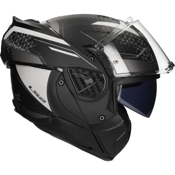 Flip-backhelm LS2 Advant II Astral FF910 grijs