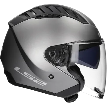 Jethelm LS2 Copter II OF600 mat titanium