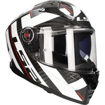 Integraalhelm LS2 Vector II Carbon Strong FF811 zwart / wit