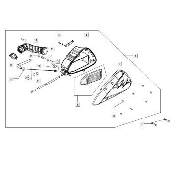 Luchtfilter Kymco Agility CITY 16 150
