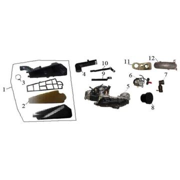 Luchtfilter China LX wit