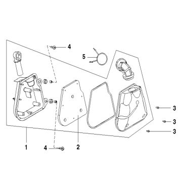 Luchtfilter Generic Cracker 50 2-takt zwart 2010 25