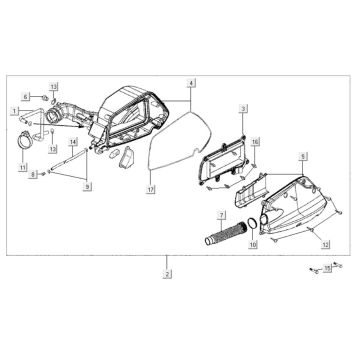 Luchtfilter Kymco Like 125