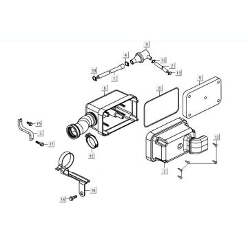 Luchtfilter Kymco Maxxer 90 Zwart