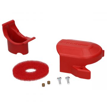 Luchtschep/luchfilterset carterdeksel/kickstarterdeksel -Malossi MHR C-one/RC-One- Piaggio/Gilera 50 2-takt ac/lc 2517260