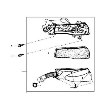 Luchtfilter Sym Jet Euro-X 2-takt